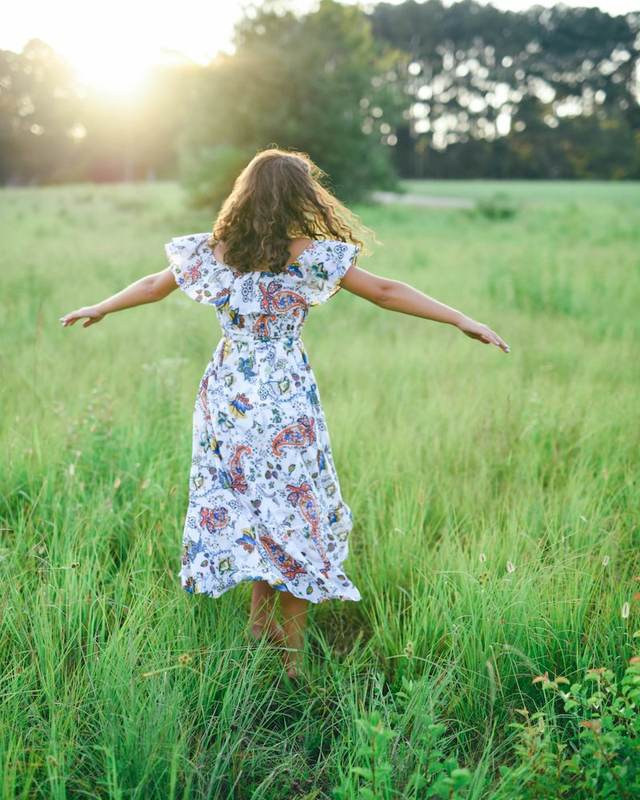 Floral Garden Maxi Dress