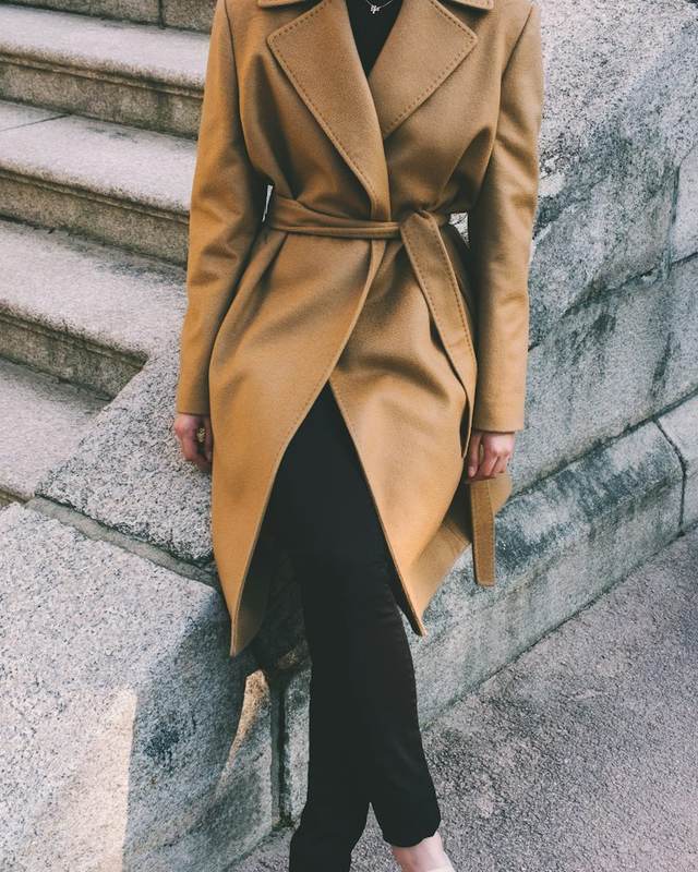 Camel Wool Overcoat